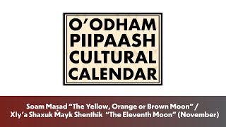 Cultural Calendar Soam Maṣad  Xly’a Shaxuk Mayk Shenthik November [upl. by Maillliw618]