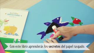 ¡APRENDE A DIBUJAR CON PAPEL RASGADO [upl. by Viola]