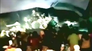 BREAKING VIDEO SHOWS THE MOMENT KRAKATOA TSUNAMI HITS CONCERT FULL OF PEOPLE [upl. by Iram419]