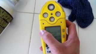 Gas Alert Micro 5 PID Bump Test and Demonstration [upl. by Everest]