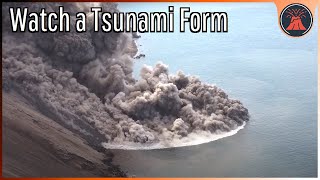 Watch a Tsunami be Generated by a Volcanic Eruption [upl. by Kathye]