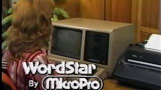 1980 Wordstar SF Bay Area Commercial retro computer word processing [upl. by Lerraf]