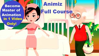 Animiz Animation Maker  Full Course  Everything Explained in 1 Video Only  2D ANIME MAKER [upl. by Darda831]