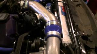 First start Vortech v3 supercharger bmw v8 m60b40 HKS bow off [upl. by Arannahs948]