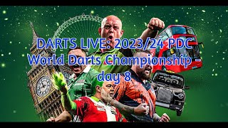 🔴Paddypower Worldchampionship Darts 2024  Day 8  Afternoon  full match🔴 [upl. by Aihseyk]