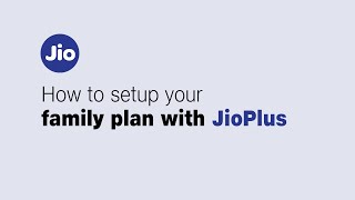 How to Setup your Family Plan with JioPlus using MyJio [upl. by Llenrac]