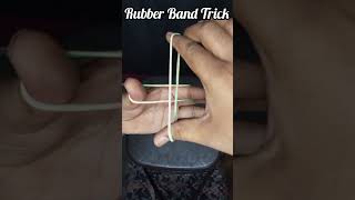 Rubber Band Trick 😱💯  Rubber magic trick  sudeshtutorial challenge tutorial [upl. by Aiva766]