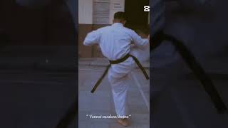 Kata pinan so na go sportmartialarts martialarts karatecontact everyone hightlight around [upl. by Arimihc]