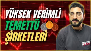 YÜKSEK VERİMLİ TEMETTÜ ŞİRKETLERİ temettü borsa [upl. by Annoyi]