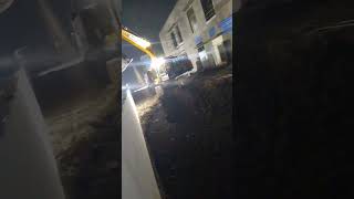 excavator poclain tatahitachiexcavator automobile excavater jcb construction youtube [upl. by Anrahs]