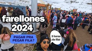 Como está o parque farellones em 2024 vale a pena pagar o preço [upl. by Yoo]