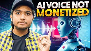 Youtube Channel DEMONETIZED After Using AI Voice Hammad UR Rehman Story [upl. by Luap]