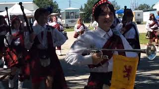 Kilties perform at the Celtic Festival [upl. by Cacia]