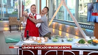 Healthy Brassicas Bowl With Chef Ronnie Woo amp Ross Mathews [upl. by Llednik]