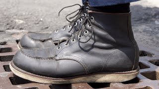 How to Resole My Red Wing Boots with TrentonHeath [upl. by Llirpa601]