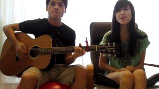 Distance  Christina Perri ft Jason Mraz acoustic cover by Joel Ngui amp Ashley Wong [upl. by Gnuhp716]