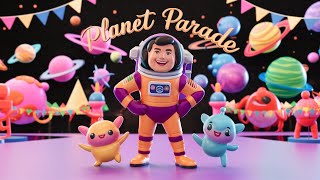 Planet Parade  Fun Skit amp Song to Learn the Planets Names [upl. by Aicena992]