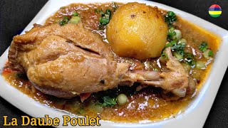 Recette La Daube Poulet Facile en Kreol 🇲🇺  Rostone [upl. by Alesram]