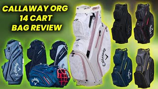 Callaway Org 14 Cart Bag Review 2023 Golfers Seeking Organization and Performance [upl. by Waki]