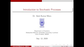 Introduction to Stochastic Processes [upl. by Hitt]