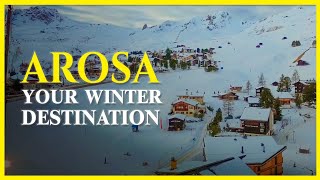 AROSA Ski Resort and Kulm Hotel Your Winter Destination in Switzerland [upl. by Hendrickson]