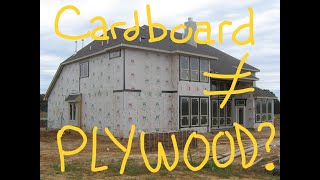 Independent testing tells the TRUTH about cardboard house sheathing [upl. by Hartmann976]