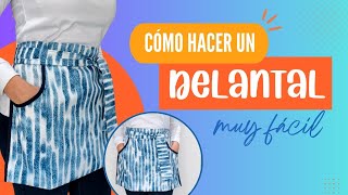 DIY Delantal de cocina muy facil diy costura coserparavender cocina [upl. by Donaghue555]