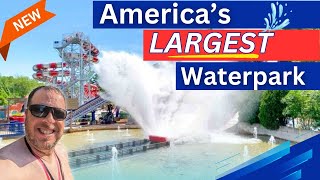 This Is Americas LARGEST Waterpark Noahs Ark  Wisconsin Dells [upl. by Congdon957]