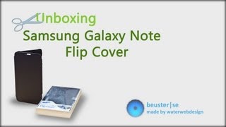 Samsung Galaxy Note Flip Cover [upl. by Castro824]