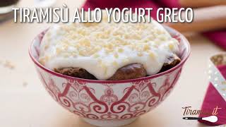 Tiramisù allo yogurt greco  tiramisuit [upl. by Akihsar822]