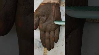 comb and frok trick mehndi design youtube shorts video treding reels heena trick hack [upl. by Sylado]