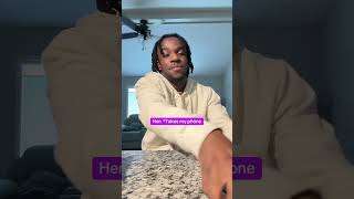 pov Swapping phones youtubeshorts tiktok [upl. by Alekal]