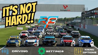 How Easy is rFactor 2 to Use in 2023 Lets Look at the Menus Setup amp Driving of THE BEST Simulator [upl. by Dloreg957]