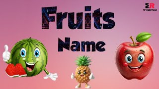 FRUITS NAME ENGLISH amp HINDI fruit name with PICTURE Part1 [upl. by Lyndsey219]