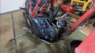 Rebuilding Honda XL250 Engine [upl. by Daryle]