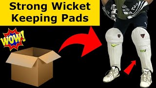 Cricket Kit  How to make Cricket Wicket Keeping pads  Making Keeping pads at Home  keeping pads [upl. by Marceau434]