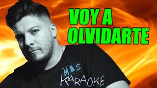 😎 VOY A OLVIDARTE 🟢 Damián Córdoba maskaraoke cuarteto [upl. by Latnahc]