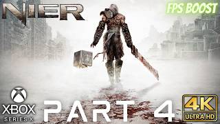 NIER Walkthrough Gameplay Part 4  Xbox Series XS Xbox 360  4K  FPS BOOST  No Commentary Gaming [upl. by Ardyce]