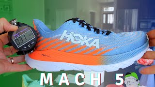 HOKA Mach 5 Durometer in for Testing [upl. by Anirret]