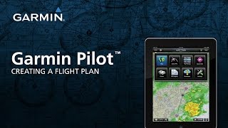 Garmin Pilot™ Creating A Flight Plan [upl. by Ernst]