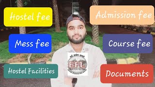 Eflu Admission feeEflu Hostel fee Eflu Mess fee Eflu Hostel Facilities DocumentsCourse feeEFLU [upl. by Enael]