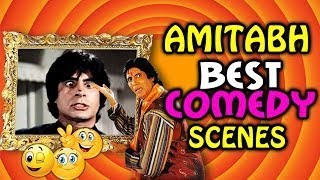 Amitabh Bachchan’s Best Comedy Scenes  Hilarious Hindi Comedy Scenes [upl. by Leumhs]