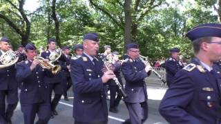 Steuben Parade2016NYCGerman Air Force BandNYCParadelife [upl. by Oirromed]