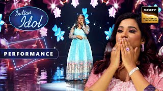 Indian Idol S14  quotMera Dil Yeh Pukare Aajaquot पर Ananya ने दिया एक बेहतरीन Performance  Performance [upl. by Greenwood]