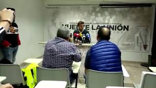 Rueda de prensa Pablo Cortés 20 de mayo de 2018 [upl. by Donna]