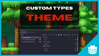 Introduction To Themes In Godot Custom Types [upl. by Dall]