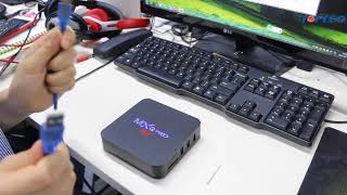 How to upgrade firmware android tv box MXQ pro [upl. by Rakel810]