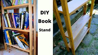 Simple Book StandWooden Book Stand DiyEasy BookshelfDiy🔥 [upl. by Nata265]