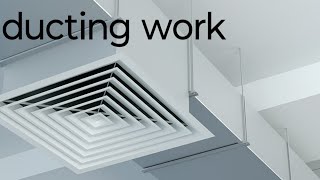 ac ductwork  hvac ducting work [upl. by Conrado]