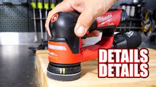 DETAILS Matter Milwaukee M12 FUEL 3inch Orbital Sander Review 253520 [upl. by Ezechiel]